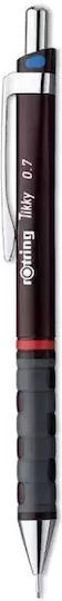 Rotring Tikky Mechanical Pencil for Drawing Plastic 1pcs Burgundy