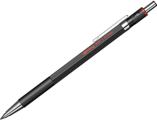 Rotring 300 Mechanical Pencil for Drawing Plastic 1pcs Black