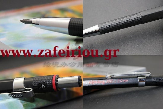 Rotring 300 Mechanical Pencil for Drawing Plastic 1pcs Black