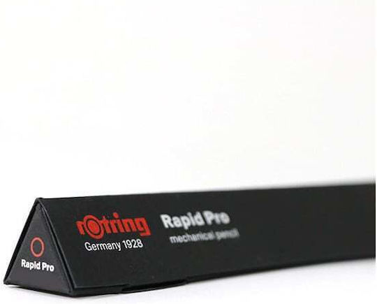 Rotring Rapid Pro Mechanical Pencil for Drawing Metallic 1pcs Black