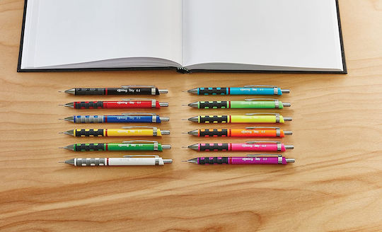 Rotring Tikky Mechanical Pencil for Drawing Plastic 12pcs Blue
