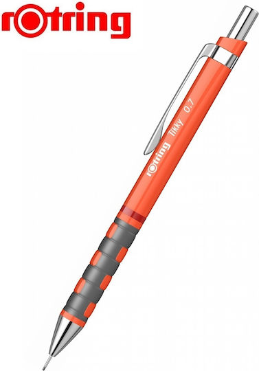 Rotring Tikky Mechanical Pencil for Drawing 1pcs Neon Orange