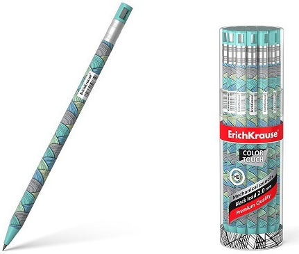 ErichKrause Color Touch Mechanical Pencil with Sharpener 1pcs