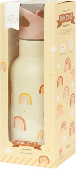 Eine Kleine Liebesgesellschaft Dbssra37 Edelstahl Trinkflasche Regenbogen Thermosflasche