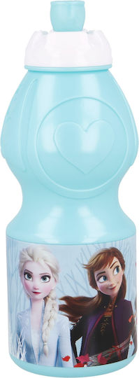 Stor Kids Water Bottle Frozen Plastic Light Blue 400ml