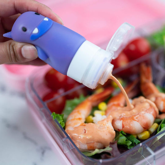 Yumbox Детска Бутилка За Вода Еднорози Пластмаса Non Spill Monster 60ml (Различни Дизайни/Цветове)
