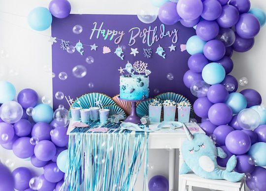 PartyDeco Γιρλάντα για Party Μονόκεροι 100εκ. 2m