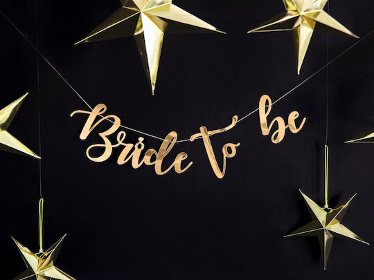 PartyDeco 85503 Светлинна Гирлянда За Парти В Златист Цвят 19см