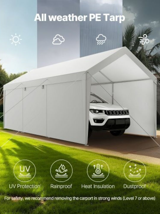 Vevor Gazebo Garten Gray 3.6576x6.096m