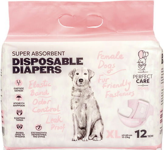 Perfect Care Dog Period Panties Small 12pcs