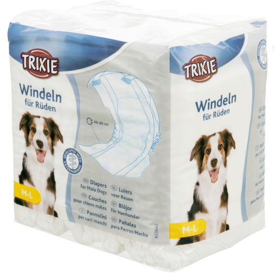 Trixie Diapers Dog Panties Large / Medium 46 - 60cm 12pcs