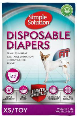 Simple Solution Dog Panties Large / XLarge 46 - 69cm 12pcs