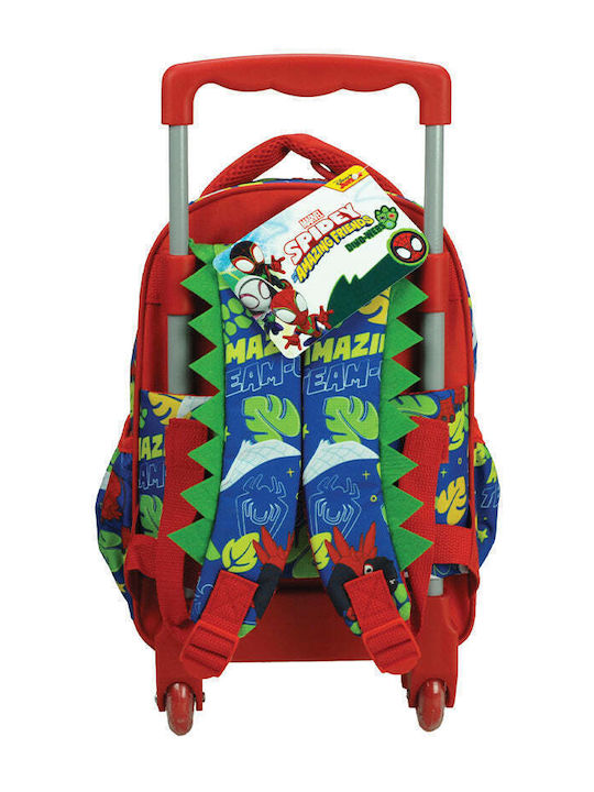 Gim Spidey Dino Webs Schulranzen Trolley Kindergarten Rote 12lt 2026