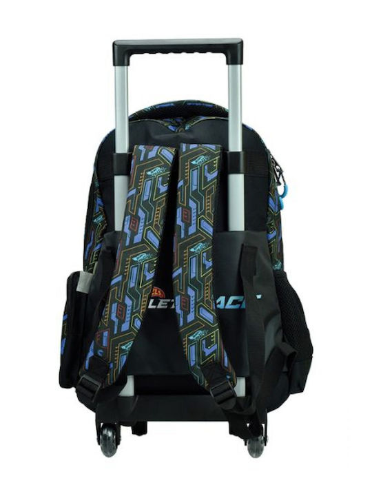 Gim Hot Wheels Σχολική Τσάντα Τρόλεϊ Δημοτικού 27lt
