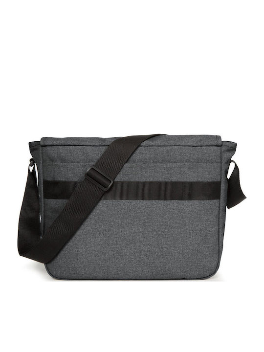 Eastpak Delegate+ School Bag Shoulder Junior High-High School Black Denim 20Liters