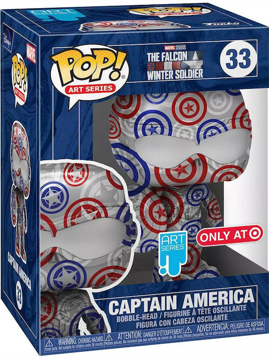 Funko Pop! Marvel: Patriotic Age - The Falcon Bobble-Head Special Edition