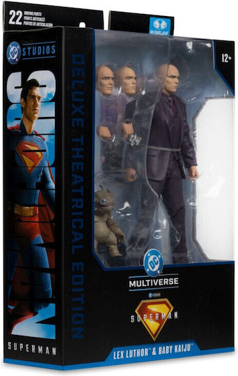 Superman DC Multiverse Deluxe Action Figure Lex Luthor Baby Kaiju Deluxe Theatrical Edition 18 cm