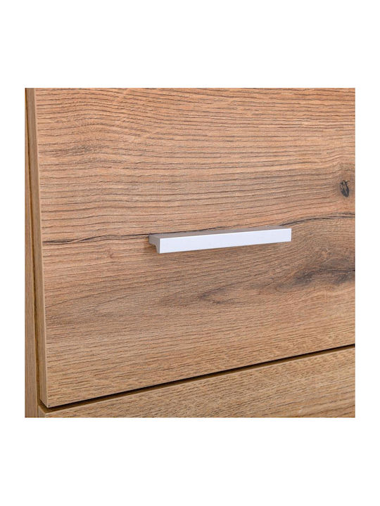 Συρταριέρα Κρεβατοκάμαρας Ξύλινη Artisan 90x44x127εκ.