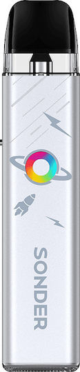 Geek Vape Sonder Q2 Pod Kit 3ml με Ενσωματωμένη Μπαταρία 1350mAh Rocket Silver