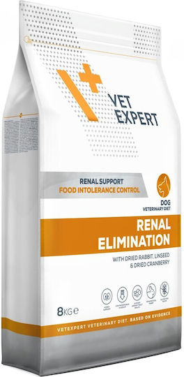 VetExpert Intestinal Elimination 8kg Dry Food Gluten-Free for Adult Dogs with Rabbit