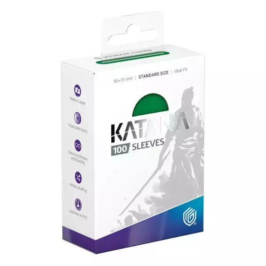 Ultimate Guard Katana Card Sleeves Standard Size 100τμχ Διάφανες