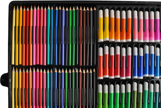 Painting Set de Colorat Lemn 288buc