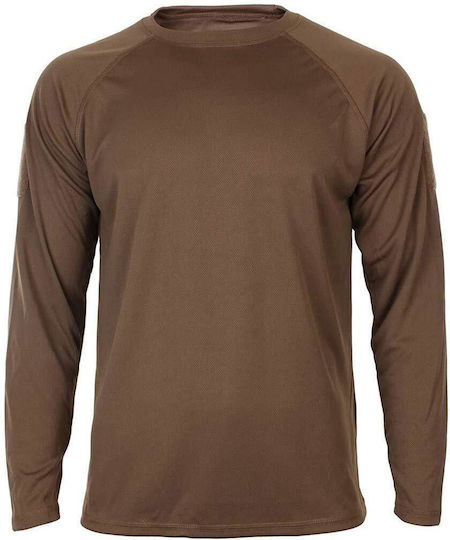 Μπλούζα Quickdry Miltec Μακρυμάνικη Coyote