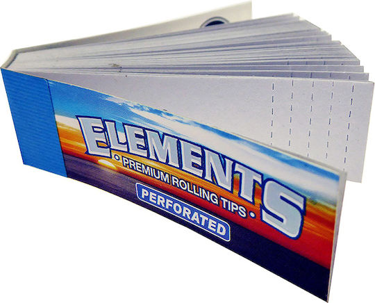 Elements Конусен Накрайник Perforated 1см Бял 50 Бройки