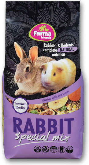 Farma Friends Τροφή για Κουνέλι με Δημητριακά 15kg