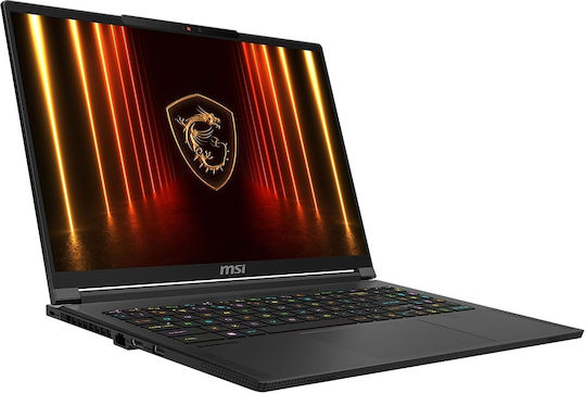 MSI Stealth A16 AI+ A3XWHG-042PL 16" OLED QHD+ 240Hz (Ryzen AI 300 Series-9 HX 370/32GB/2TB SSD/GeForce RTX 5070 Ti/W11 Pro) Core Black (US Keyboard)