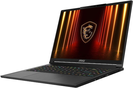 MSI Stealth A16 AI+ A3XWHG-042PL 16" OLED QHD+ 240Hz (Ryzen AI 300 Series-9 HX 370/32GB/2TB SSD/GeForce RTX 5070 Ti/W11 Pro) Core Black (US Keyboard)