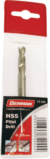 Benman Κεντραδόρος HSS με Διάμετρο 6mm για Μέταλλο