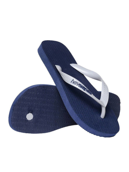 Top Logo Pop Up Σαγιονάρες σε Navy Μπλε Χρώμα