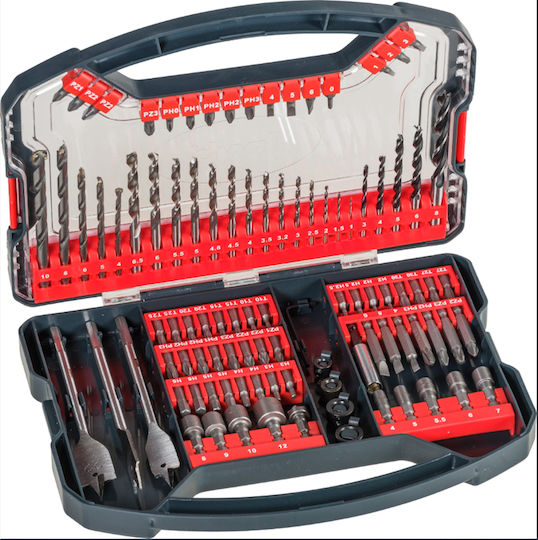 KWB Satz 101 Bohrer für Metall και Holz