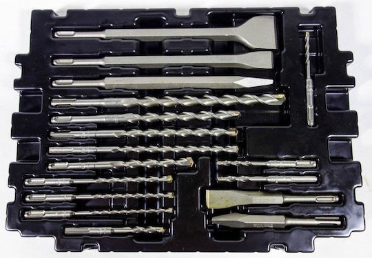 Makita Σετ 17 Διαμαντοτρύπανα με SDS Plus Στέλεχος για Δομικά Υλικά και Μέταλλο