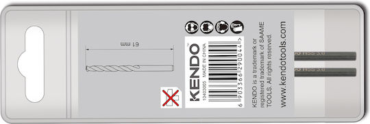 Kendo Свредло HSS със SDS Max Опашка за Метал 8мм