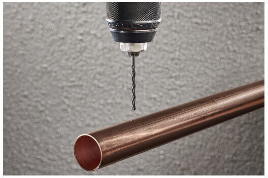 Wolfcraft Satz 6 Bohrer HSS mit Zylindrischem Schaft für Metall
