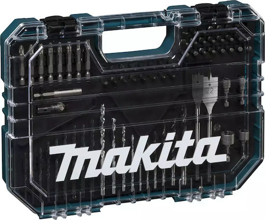 Makita Σετ 75 Τρυπάνια με Κυλινδρικό Στέλεχος