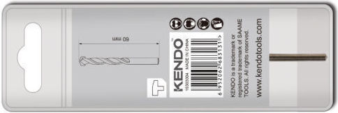 Kendo Diamond Drill with Cylindrical Shank for Masonry και Metal 4mm