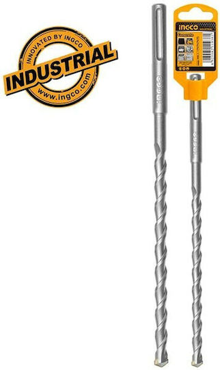 Ingco Four-Cut Drill Carbide with SDS Plus Shank for Masonry 12x310mm