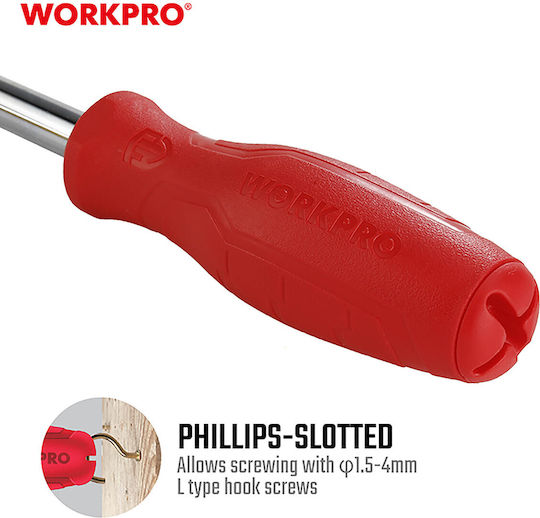 WorkPro Screwdriver with Interchangeable Tips