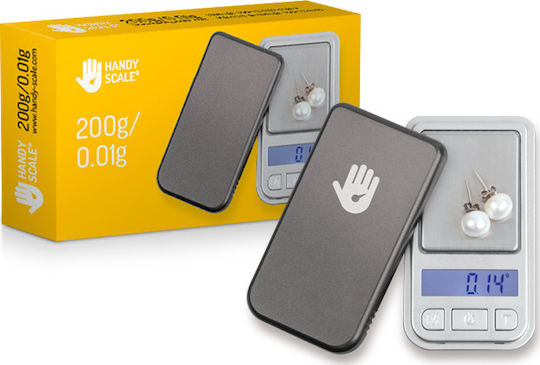 Electronic Precision Commercial Scale with Weighing Capacity of 0.2kg and Division 0.01gr
