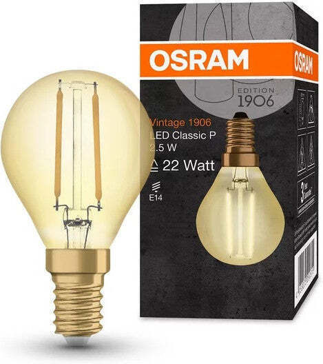 Ledvance LED крушка 2.5W за фасунга E14 Топло бяло 220лм