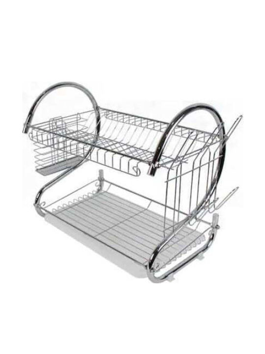 Scurgător De Chiuvetă Inox Gri 27x39x39cm