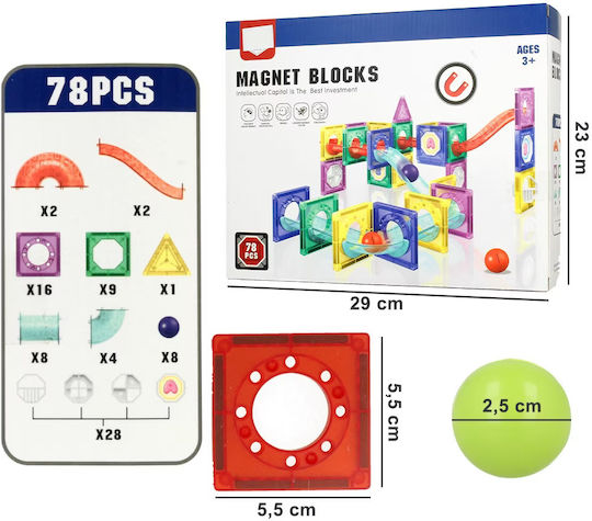 Magnetisches Bau- und Konstruktionsspielzeug Für Kinder Ab 3 Jahren