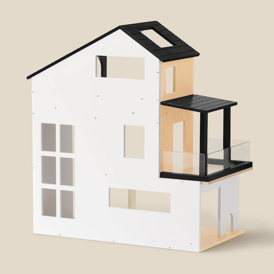 Casă Modernă Tiny Land Casă De Păpuși Din Lemn 69cm