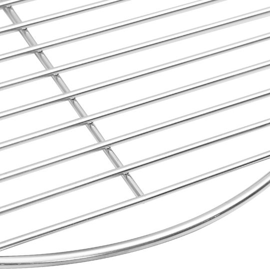 vidaXL Inox Grillrost 43cmx43cmcm