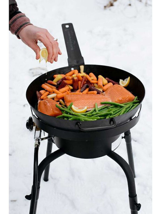 Camp Chef Tigaie din Oțel Carbon cu Strat Antiaderent 45cm