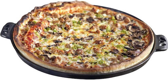 Camp Chef Placă de copt Plăci de copt pentru pizza cu Suprafață din Fontă Cositorit