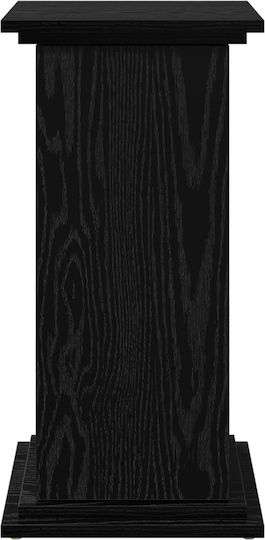 vidaXL Βάση Γλάστρας Ξύλινη Μαύρη 31x30x60εκ.